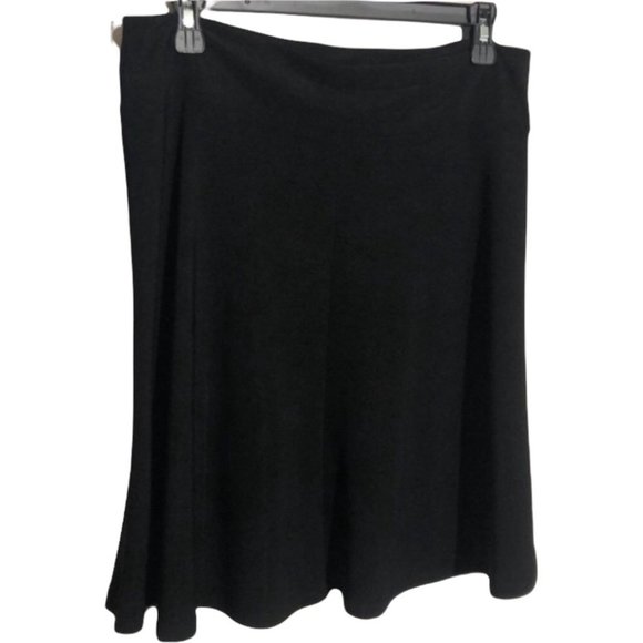 Brenda Beddome Black Skater/Gathered Style Skirt - Picture 2 of 7